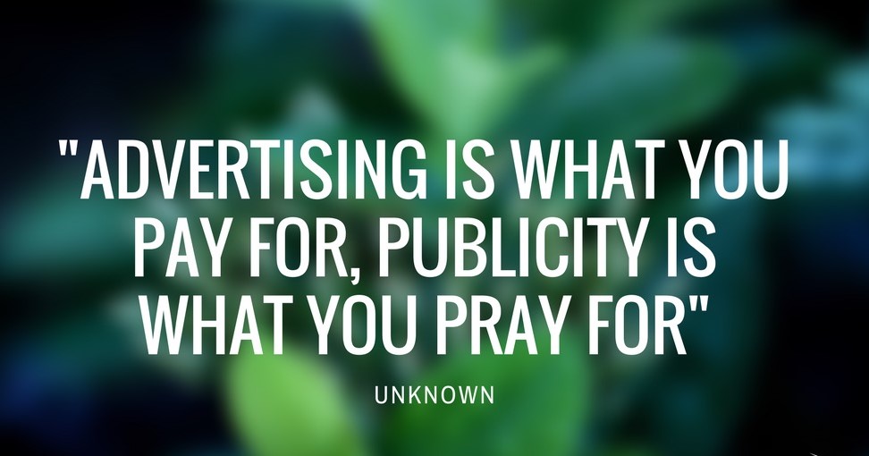 PUBLIC RELATIONS VS ADVERTISING