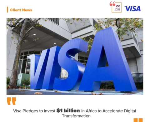 Visa Pledges to Invest $1 billion in Africa to Accelerate Digital Transformation