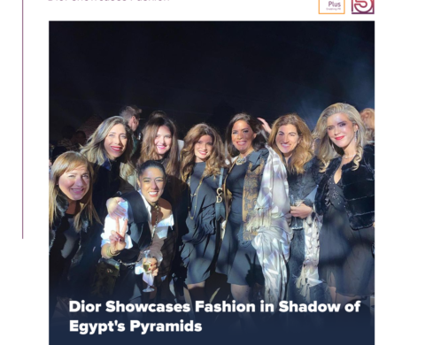 Dior showcases 2023 Fall fashion in shadow of Egypt’s pyramids