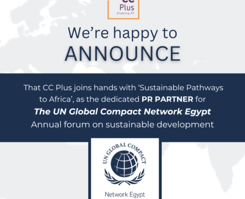 CC PLUS PR Partner for The UN Global Compact Network Egypt!